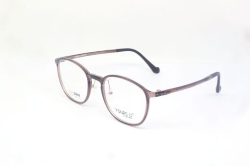 Frame Kacamata Semi Transparan YOURS ID 93222 C4 tampak samping kiri