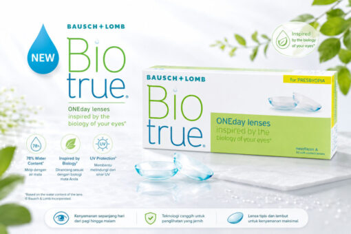 Softlens Biotrue Multifocal isi 30pcs