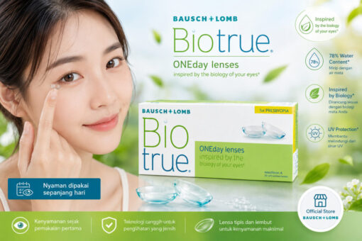 Softlens Biotrue Multifocal isi 30pcs