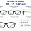 Frame Kacamata Anak Branded Nike 5023AF C003 ukuran
