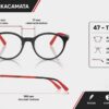 Frame Kacamata Anak Branded RayBan RB 1625D 3876 Ukuran