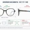 Frame Kacamata Branded Celine Dion CD7278 C80 Ukuran
