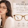 Frame Kacamata Branded Celine Dion Eyes CD7274 C60 Cover