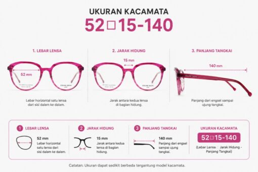 Frame Kacamata Branded Celine Dion Eyes CD7277 C69 Cover (2)