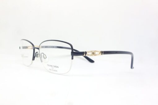 Frame Kacamata Branded Celine Dion Eyes CD8133T C1 Tampak serong kiri