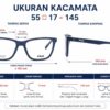 Frame Kacamata Branded Fila VFI991I C06QS Ukuran