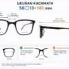 Frame Kacamata Branded Nautica N8009LB C206 Ukuran