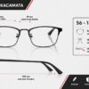 Frame Kacamata Branded RayBan RB 8772D 1206 Ukuran