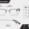 Frame Kacamata Branded RayBan RB 8772D 1235 Ukuran