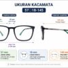 Frame Kacamata Branded TMatsuda TM 2132 C10 Ukuran