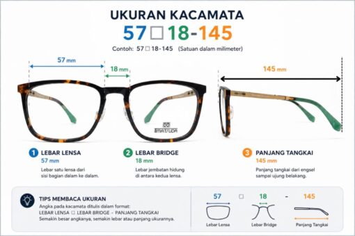 Frame Kacamata Branded TMatsuda TM 2132 C60 Ukuran