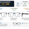 Frame Kacamata Branded TMatsuda TM 2144 C101 Ukuran
