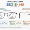 Frame Kacamata Branded TMatsuda TM 2253 C642 Ukuran