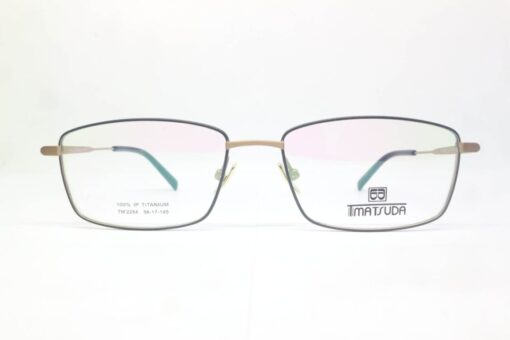 Frame Kacamata Branded TMatsuda TM 2254 C1011 Tampak Depan