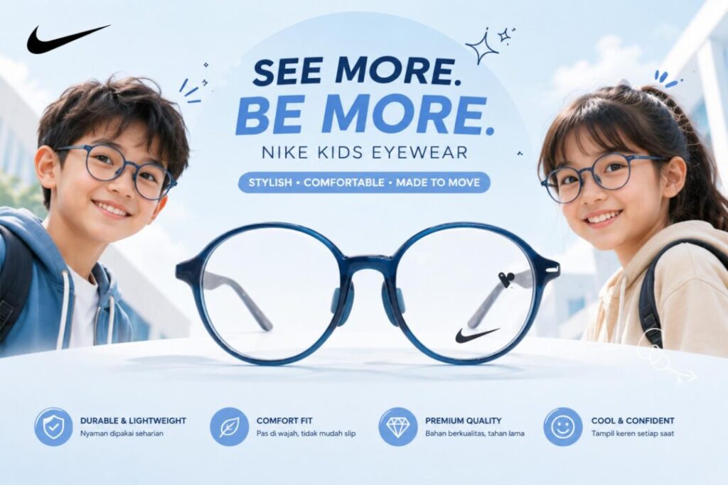 Frame Kacamata Anak Branded Nike 5035 LB C440