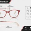 Frame Kacamata Anak Branded RayBan RB 1950 7204 Tampak Ukuran