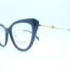 Frame Kacamata Branded Ana Hickman AH6582IN A01 Tampak Serong Kiri
