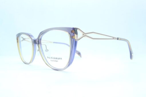Frame Kacamata Branded Ana Hickman AH6660IN H01 Tampak Serong Kiri