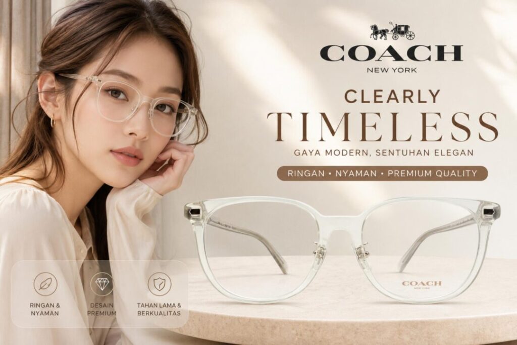 Frame Kacamata Branded COACH HC 6269D 5614