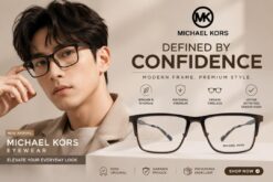 Frame Kacamata Branded Michael Kors MK 3097 Hidden Hills 1001