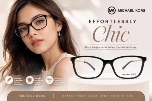 Frame Kacamata Branded Michael Kors MK 4060U 3332