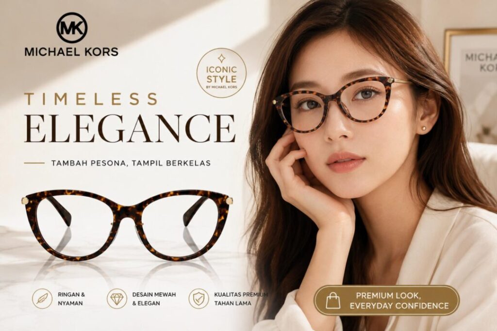 Frame Kacamata Branded Michael Kors MK 4153D 4016