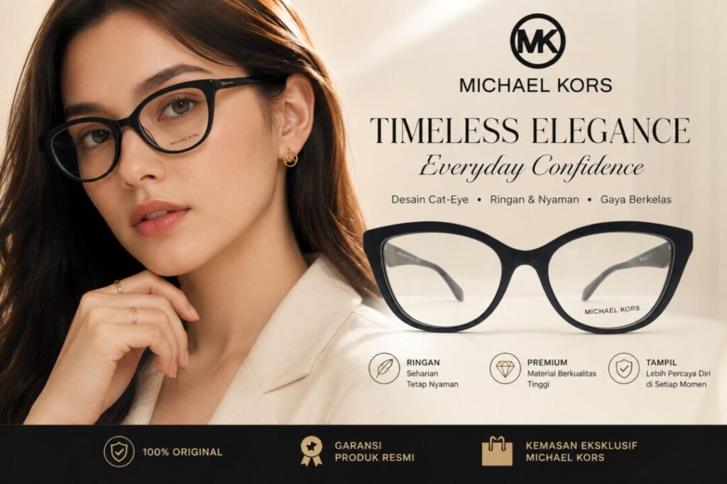 Frame Kacamata Branded Michael Kors MK 4164U 3005