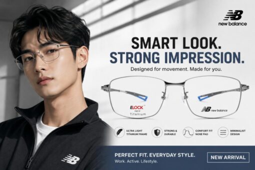 Frame Kacamata Branded New Balance NB07054 C03