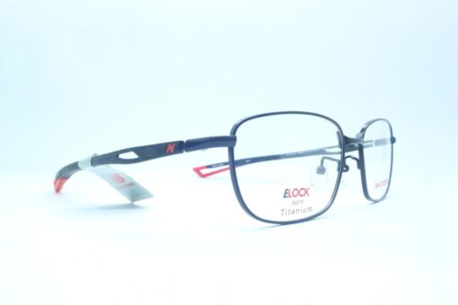 Frame Kacamata Branded New Balance NB07058 C01 Tampak Serong kanan