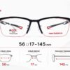 Frame Kacamata Branded New Balance NBS09490X C01 Ukuran