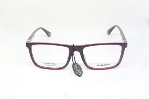 Frame Kacamata Branded Police VPLQ66 COL. 0768 145 Tampak Depan
