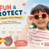 Kacamata Hitam Anak Lucu B T1915 C1 Cover