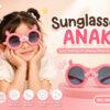 Kacamata Hitam Anak Lucu B T1915 C6 cover
