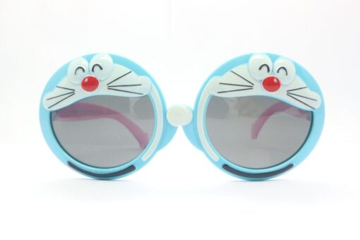 Kacamata Hitam Anak Lucu Doraemon Warna Biru S 8256 P C27 Tampak Depan