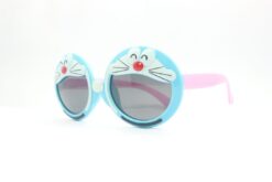 Kacamata Hitam Anak Lucu Doraemon Warna Biru S 8256 P C27 Tampak Serong Kiri