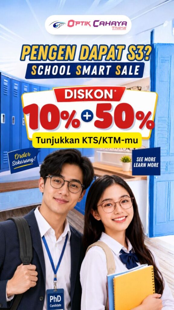 Promo optik cahaya truevue bulan ini