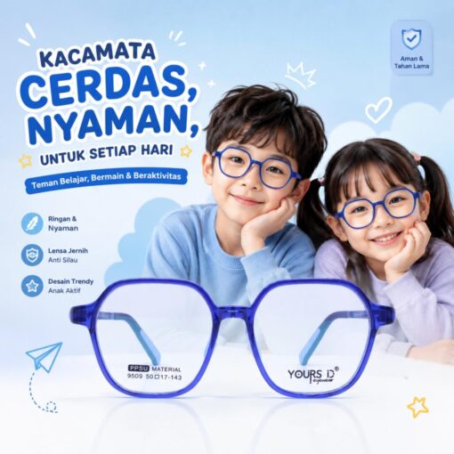 Frame Kacamata Anak Yours ID 9509 C5