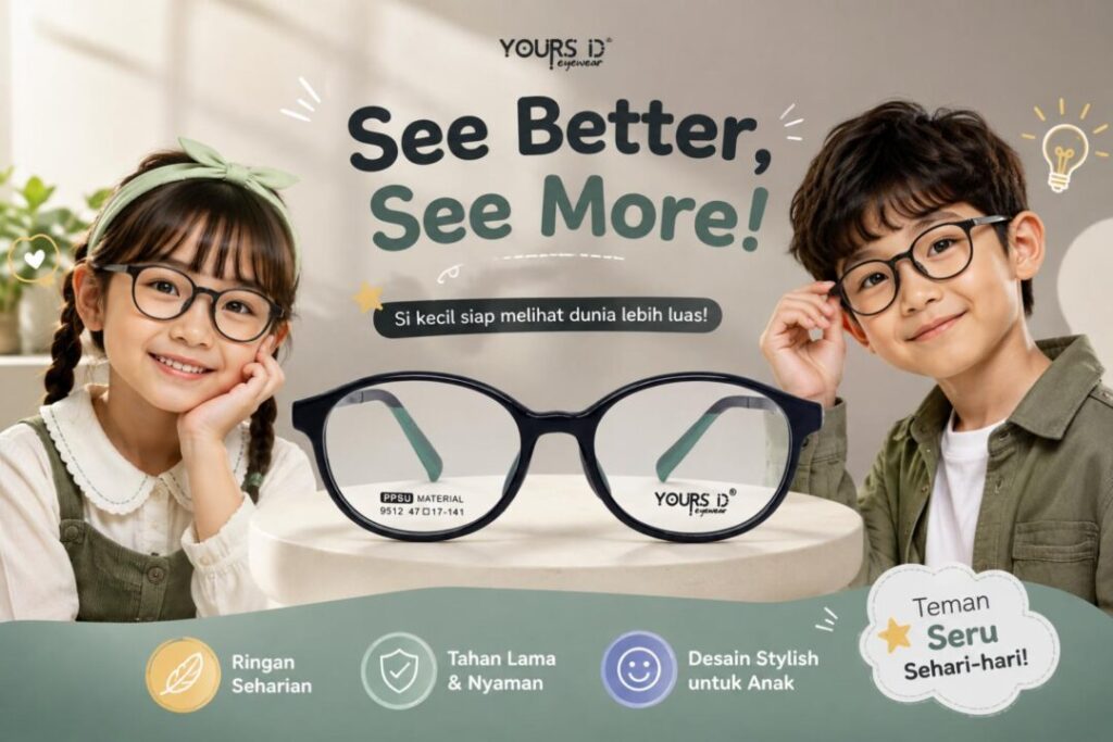 Frame Kacamata Anak Yours ID 9512 C1