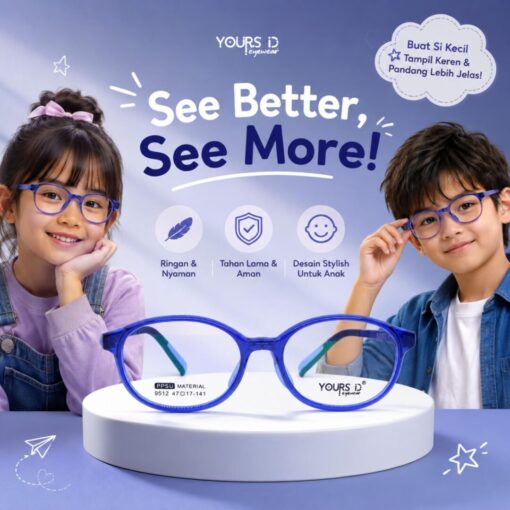 Frame Kacamata Anak Yours ID 9512 C4