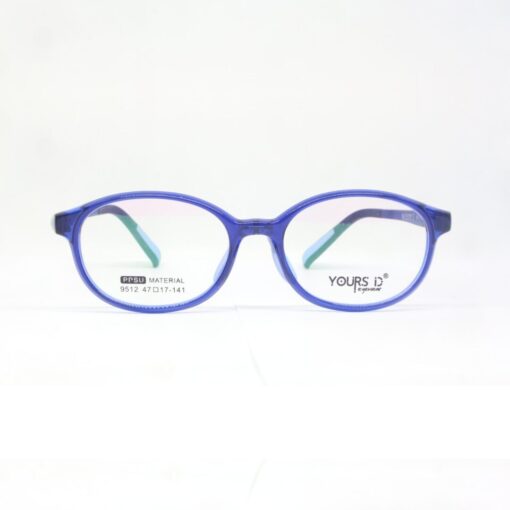 Frame Kacamata Anak Yours ID 9512 C4 Tampak Depan