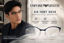 Frame Kacamata Branded Emperio Armani EA 1087 3014