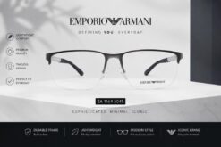 Frame Kacamata Branded Emporio Armani EA 1164 3045
