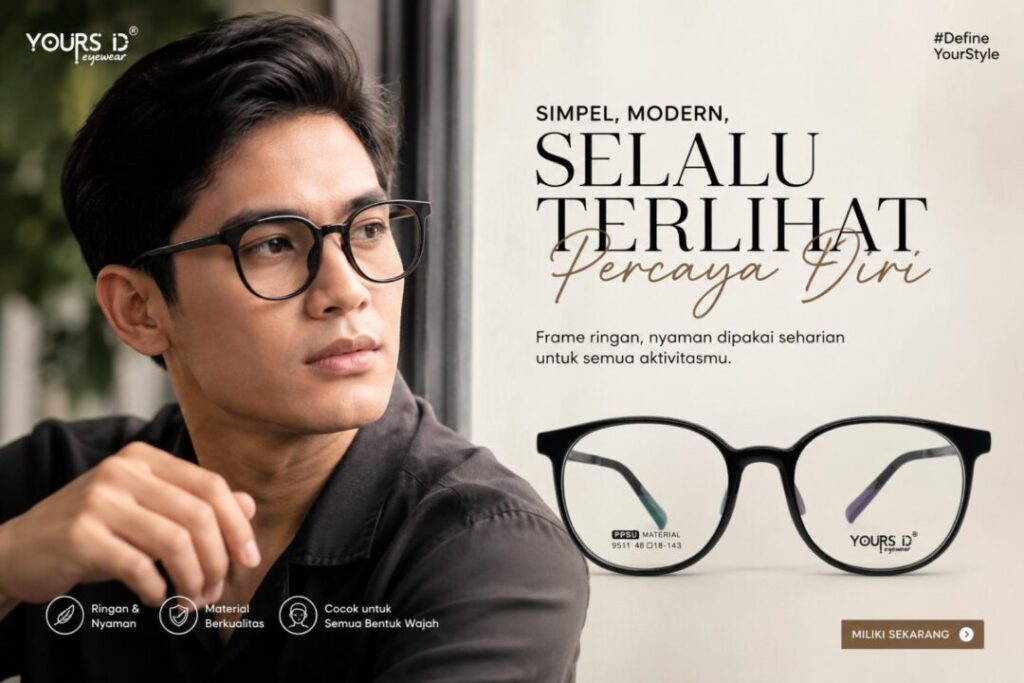 Frame Kacamata Yours ID 9511 C1 Cover