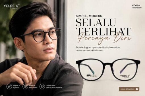 Frame Kacamata Yours ID 9511 C1 Cover