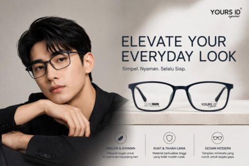 Frame Kacamata Yours ID P9610 C1 Cover