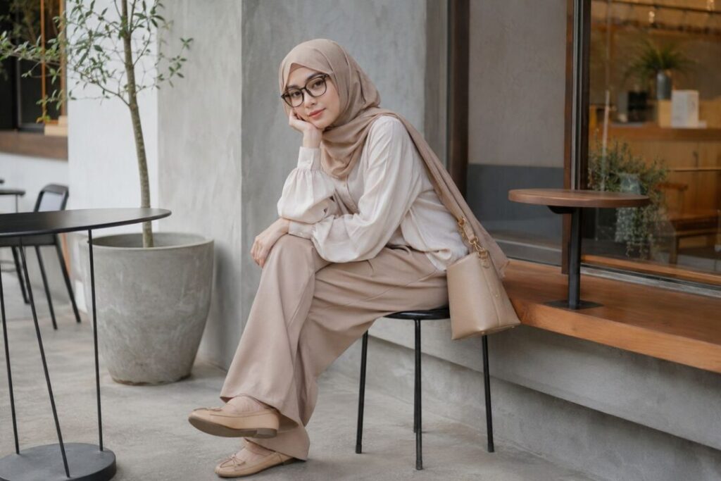 Style Baju Hijab Simple untuk Sehari-hari