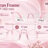 Frame Kacamata Anak Yours ID 9510 C2 Ukuran