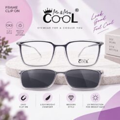 Frame Kacamata Clip On Mr & Mrs Cool BD.IP.H30684 C2 Cover 22