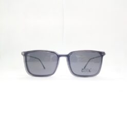Frame Kacamata Clip On Mr & Mrs Cool BD.IP.H30684 C4 Tampak Depan pakai clip on