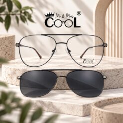 Frame Kacamata Clip On Mr & Mrs Cool ST04 C1 Cover